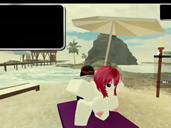 Roblox Turkish superslut with meaty funbags takes it from behind and bj's Massive Ebony Trouser snake