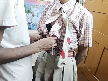 Super-steamy dame, Indian lady, school romp, Indian school fuckfest