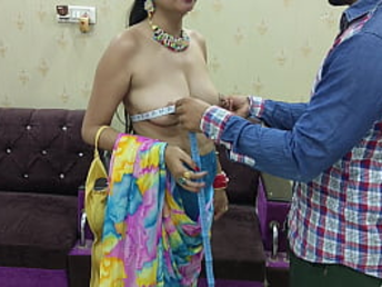 Desisaarabhabhi dominates in a supah hot assfuck sesh with her tailor