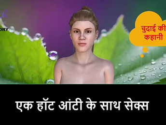 Hindi Audio Lovemaking Story - Lovemaking with a red-hot Aunty