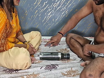 Naveen & Promila: Glorious Asian honies get down & messy in their maternal village