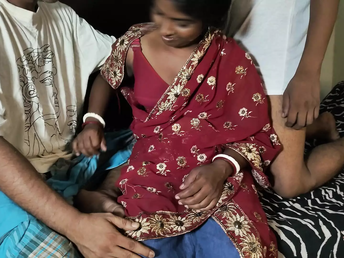 Crazy Bhabhi Cheating has a supah warm Indian wife boinking her step-brother while her spouse watches in awe