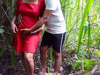 RobinHood Bang-out's hot Desi Indian girlfriend plows stiff in outdoor xxx video