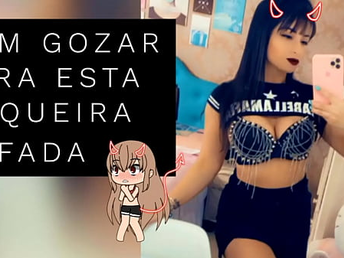 Roqueira Safada Provocando te e Gozando Gostoso, Deixando a Calcinha Toda Molhadinha - Chick Climax - Taunting queen