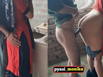 Hot Indian maid with big rump gets porked hard by her cheating partner