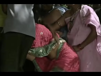 Witness Ramya Sri's fantastic orbs pop out from a red-hot Telugu video, featuring a torrid desi beauty