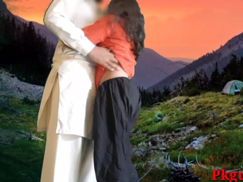 Pkgulnaz's highly first time outdoor tear up-out in Hindi audio: Indian schoolgirl gets her cock-squeezing backside pummeled stiff