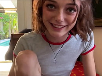 Alex Adams gets her taut coochie stretched by her step-sista's thick trouser snake in Family Therapy