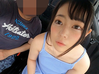 Diminutive & kawaii Osaka teenage gives a gargle-job & hand job while driving