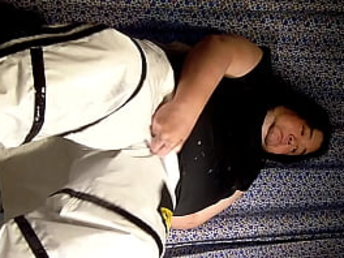 Muslim boy heads saleable on a thigh circumscribe hammer