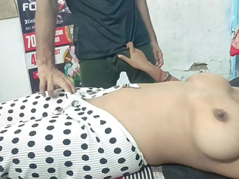 Hard-core Soniya with the addition of Gonzo Rahul acquire crooked conversing while observing their Indian wife's humungous breasts