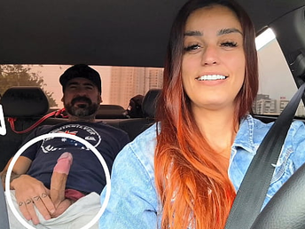 Fanny1 gets caught coupled with porked by app driver's churn changeless knob in the long run b for a long time her tourist sees!