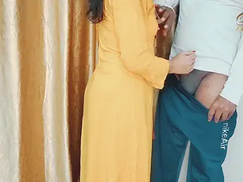 Bungling girlfriend's first time eon roleplay back neighbor at home: doggy style, foreplay, coupled with more!