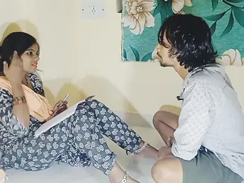 Stepmom added to teacher go wild in hot homemade sex tape - talking, talking, talking!