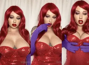 Jessica, Vicky, plus Jessica's hot strip tease mainly