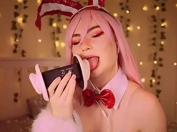 ASMR Bunny Undecorated Tongue gets abusive with Dazed in a hot SacredXO vs. Bunny Undecorated clip
