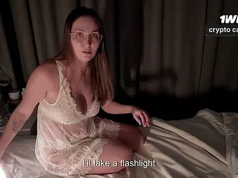 Stepmom Sasha Paradise's stepson is a perverted perv & she can't repel his massive rod in her divan