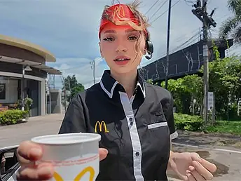 Lily Cute's homemade video: Petite subfuscous gets her big tits doggystyled and pounded unending