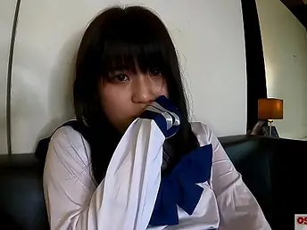 Mao Saka & Taco's first life-span in costume, deepthroating, fingering, and object pounded hard!