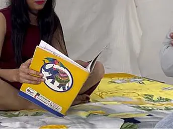 Indian Desi Hancock gets verge on fucked by her uplifting professor's big horseshit