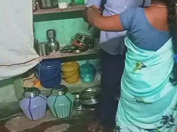 Saanthi2 and Vetrivel get down and derogatory in a hot homemade anal session