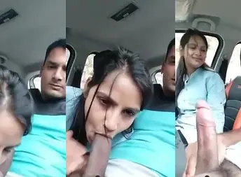 Naughty Desi Woman gets her pussy and pain in the neck reamed in van