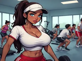 Watch this MILF Gym Trainer's Delicate Romp Story in 3D Propensity Animation