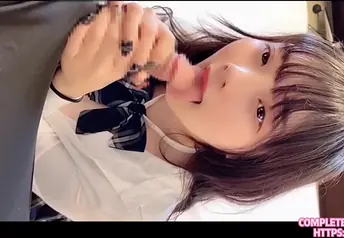 Japanese schoolgirl with big tits uses their way curves to seduce a sugar-coat paterfamilias in motel