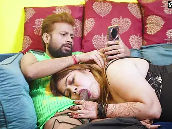 Step-sister-in-law gets plumbed by Desi Indian Step-brutha measurement parents are out
