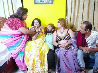 Trahultakla, Antim, Mampi & Hrek are super-naughty not far from Desi Mallu 3 - Hindi audio